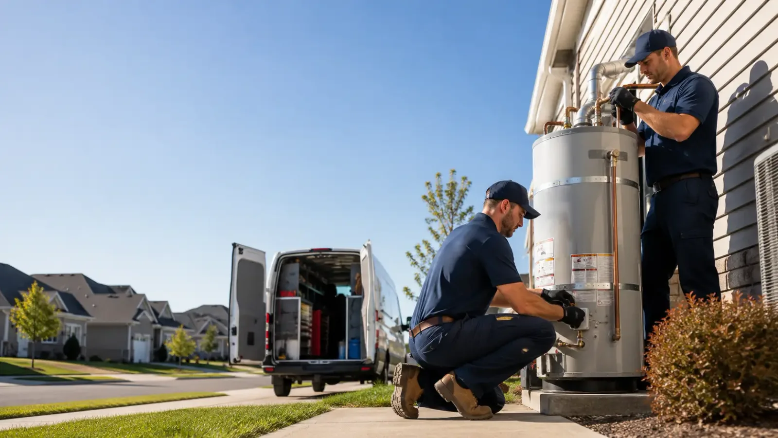 Water Heater Installation in Brinkhaven, OH